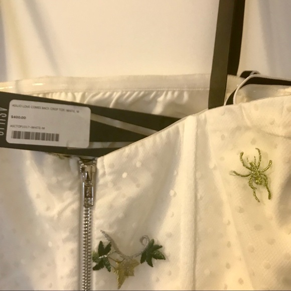 ASILIO 🍃 Love Comes Back Bustier Crop NWT - Picture 5 of 6